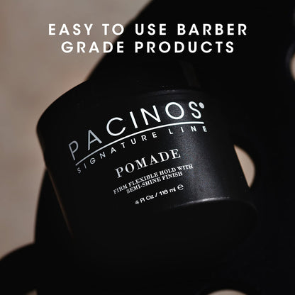 Pacinos Pomade Firm Hold Hair Styling Agent for All Hair Types 4 Fl Oz