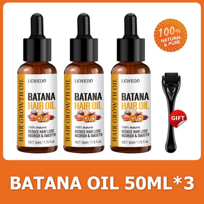 Natural 100% Pure Batana Oil for Hair Growth Batana Oil Butter Hair Mask from Honduras Hair Loss Treatment for Black Men & Women