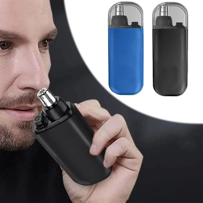 Clearance Nose Hair Trimmer Ear Trimmer for Men Powerful Electric Mag Vacuum Ear Nose Trimmer Facial Eyebrow Trimmer with Vacuum Cleaning System Wet/Dry Portable Nose Hair Trimmer