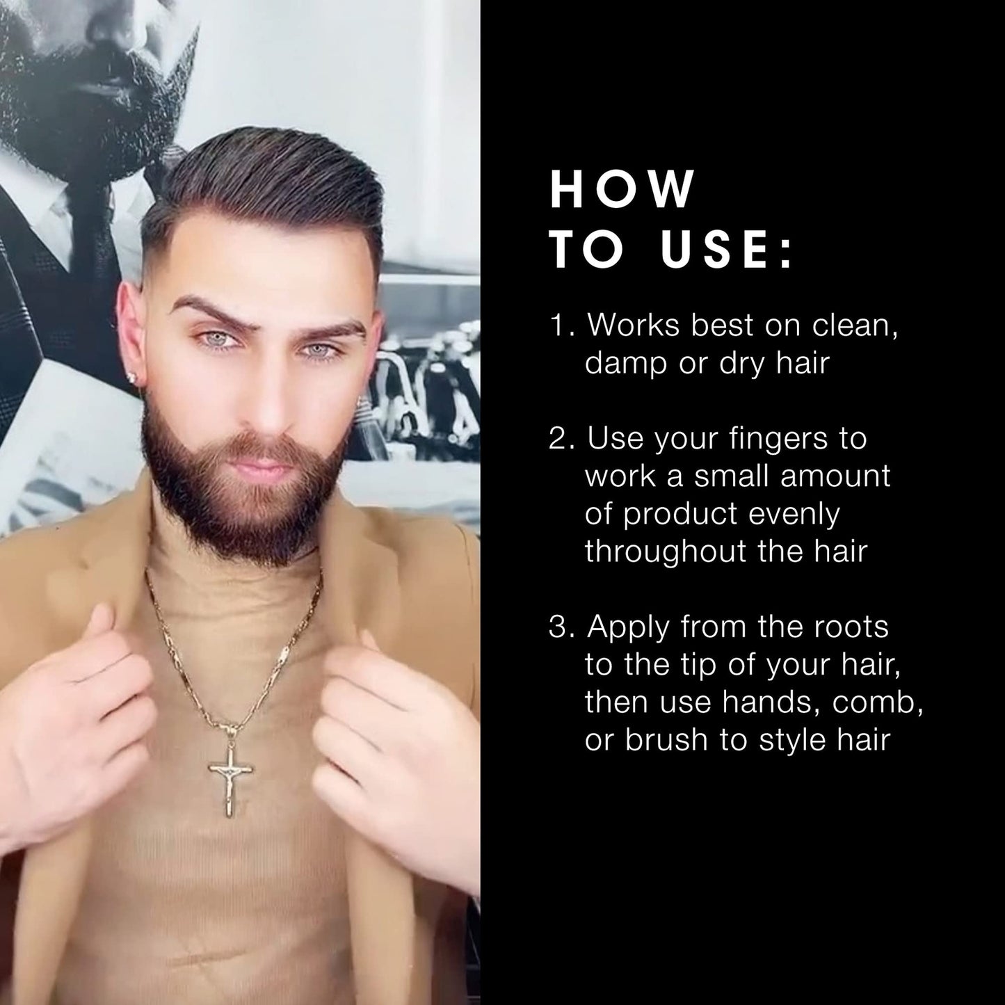 Pacinos Pomade Firm Hold Hair Styling Agent for All Hair Types 4 Fl Oz